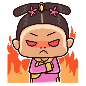 qq表情一个黄脸眼睛左右转14