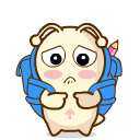 工作心情不好表情图片可爱8