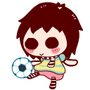 姑娘很生气的表情包1