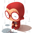 美女谢谢老板带字表情图8 美女谢谢老板带字表情图8