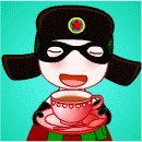 微信表情方框里骷髅3