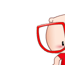 手绘表情包口罩女9