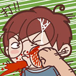 捂心口吐血的表情包2