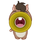 牵挂问候带字表情包1