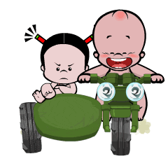 小男孩搞笑表情弹钢琴1