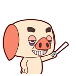 蘑菇头经典表情擦口红3