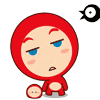 动漫卡通无聊表情9