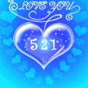 美女送花的动态表情图片9