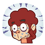 舍不得走的动态表情7