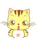 可爱云朵表情简笔画3 可爱云朵表情简笔画3