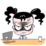 雨女搞笑表情包6 雨女搞笑表情包6