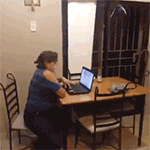 经典害怕表情图片大全8