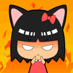 微信文字表情长辫子3