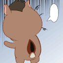 生气卖萌动态表情图片1