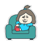 吃太饱的可爱表情14 吃太饱的可爱表情14