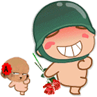 qq自带表情包加文字1