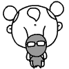 弹丸论黑白熊破沙雕表情包5