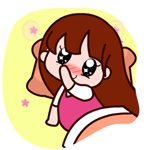 用qq表情包画爱心4