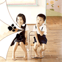 动漫q版表情包模板10