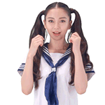 美女谢谢老板带字表情图3 美女谢谢老板带字表情图3