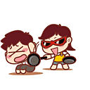 比喻重阳节的苹果表情包6 比喻重阳节的苹果表情包6