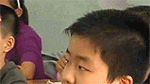 小男孩握拳文字表情8 小男孩握拳文字表情8
