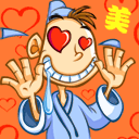 手绘线条人表情2