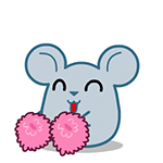 小美女祝福表情动态图片4