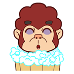 动漫小兔子转过脸来表情包8 动漫小兔子转过脸来表情包8