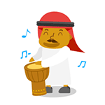 心情好的卡通表情10