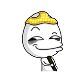 滑稽砸头表情包10