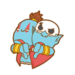 头号粉丝举牌表情包空白美女8