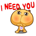 等一个亲亲表情包5