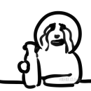 美女转身飞吻的表情7