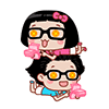 姑头像可爱女孩表情包2 姑头像可爱女孩表情包2