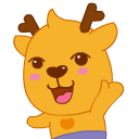 美女转身飞吻的表情12