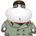 上警车滑稽表情6