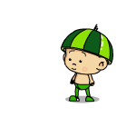 表情包黑人鬼魅一笑gif8