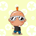 可爱超萌的微信小白熊表情包7